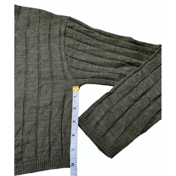 NWOT Abound Cardigan Sweater Size L Green - Picture 5 of 9